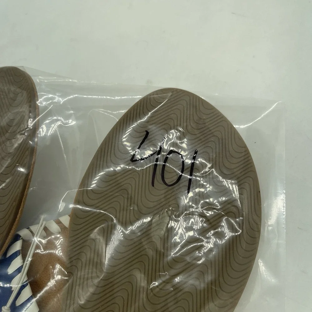 Auburn University Flip-Flops Womens 9 Men's 8 Sandals Thong Casual Sports